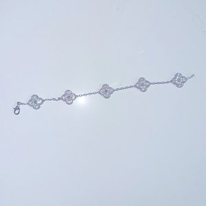 Van Cleef and Arpels white gold bracelet